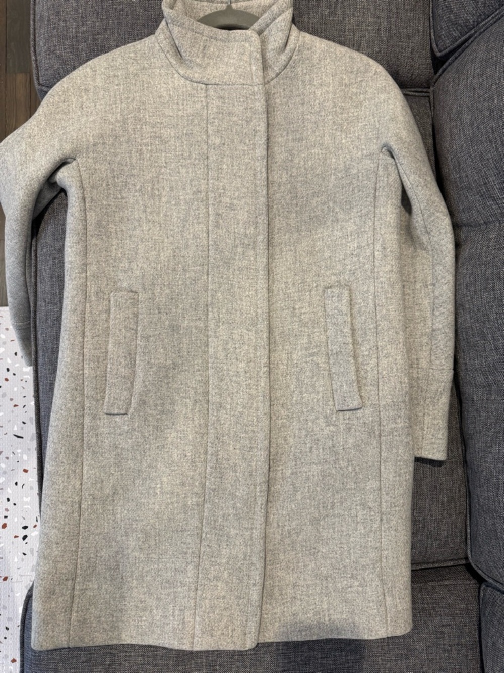 J. Crew Cocoon coat 00P